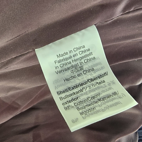 J Crew Blazer Women Large 12 Blue Brown Corduroy 2 Button Jacket Wale - Picture 9 of 13